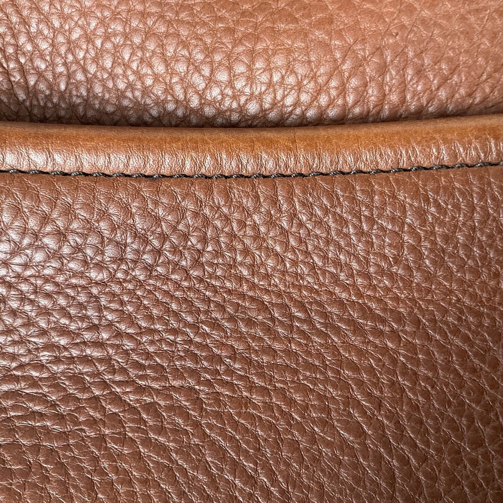 Go Forth Goods Mini Hoffman Crossbody Shoulder Hand Bag Saddle W/ Black Strap - Picture 9 of 16